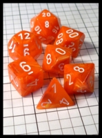 Dice : Dice - Dice Sets - Chessex Vortex Solar with White CHX 27423 - Gen Con Aug 2014